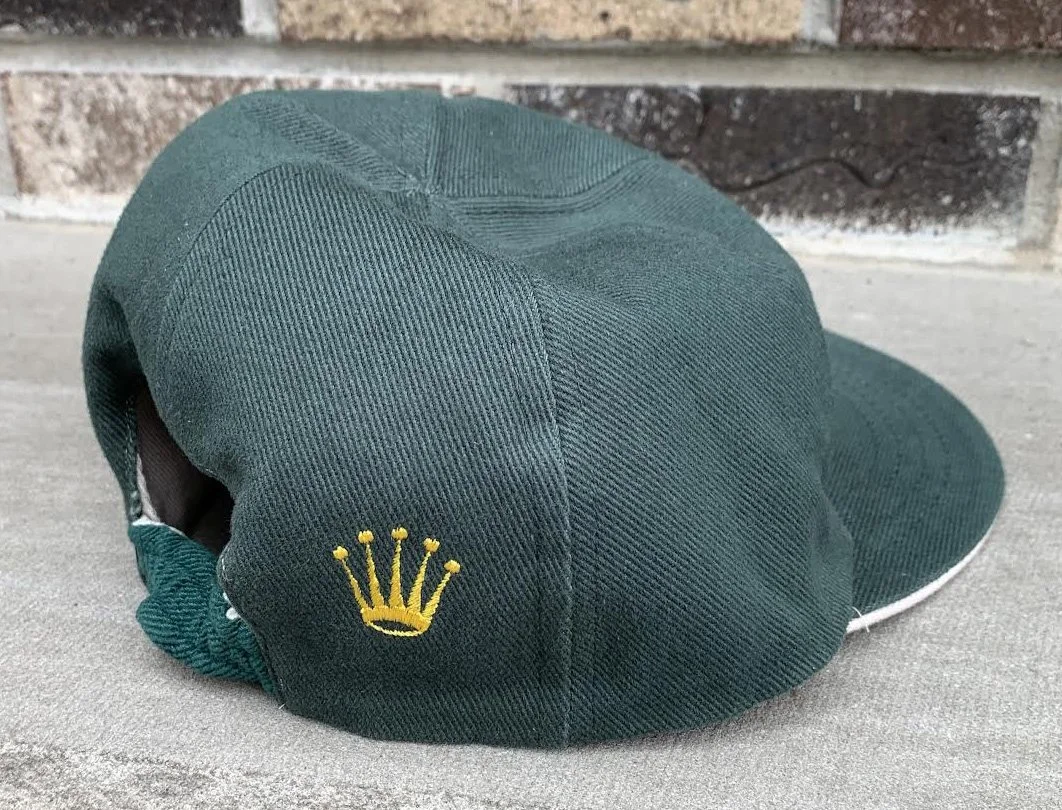 ス*ム様 00s vintage ROLEX CAP Vintage Rolex Forest Green Cap | Le Alfré